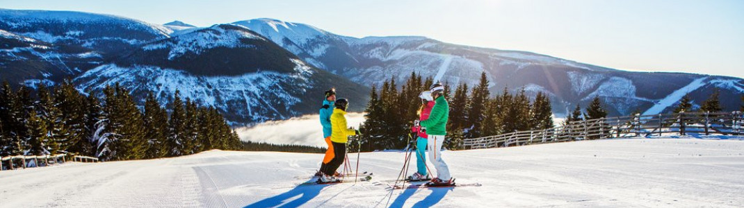 Das Skigebiet Spindlermühle zeichnet sich vor allem durch seine Vielfältigkeit aus.