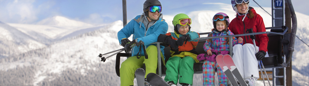 In den tschechischen Skigebieten ist Winterspaß für die ganze Familie garantiert.