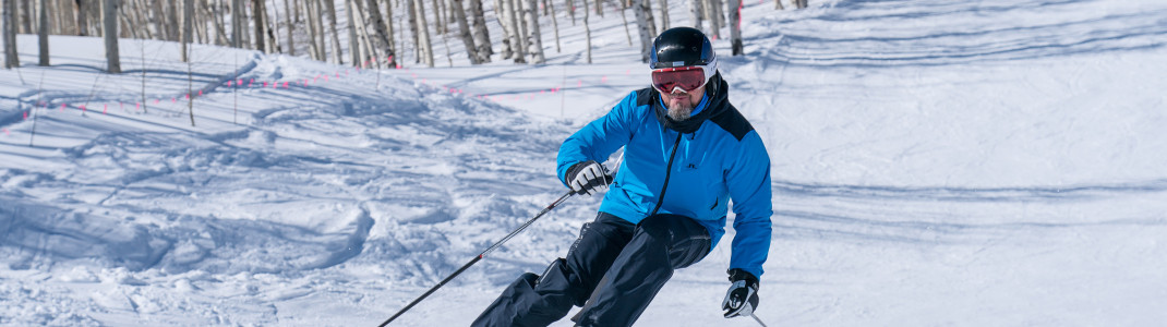 Jochen Schweizer beim Skifahren am Park City Mountain