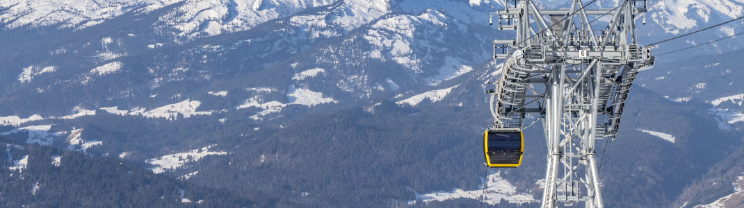 Die Nebelhornbahn in Oberstdorf wurde für 55 Millionen Euro erneuert.