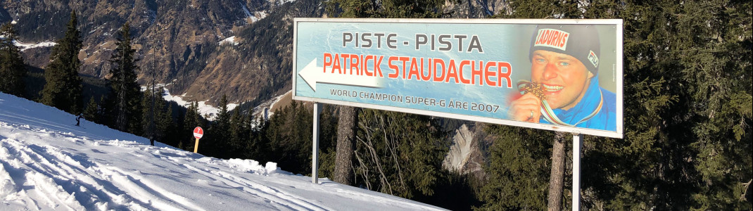Unterwegs auf den weltmeisterlichen Spuren von Patrick Staudacher.