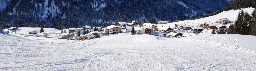 Über die Skischaukel ist Rinnen samt Rinnerlift leicht zu erreichen.