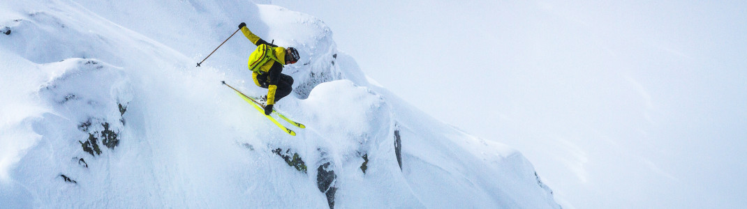 Die Spezialisten fürs Gelände: Freeride-Ski bis 120mm