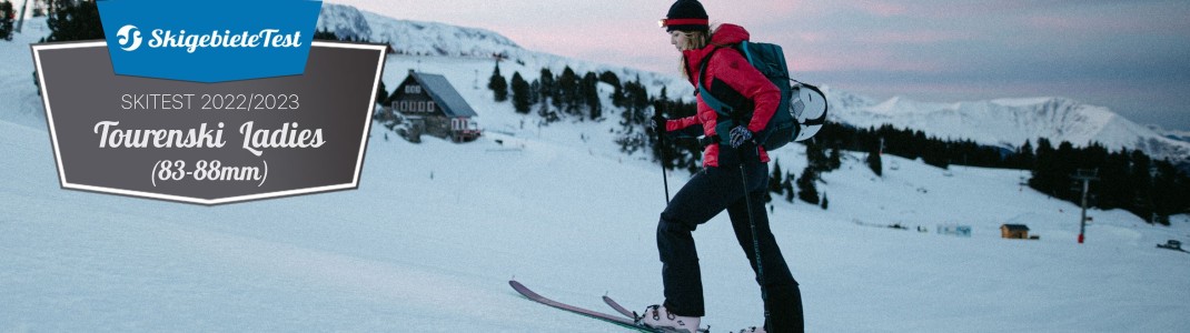 Das sind die Gewinner der Skitest-Kategorie Touren - Ladies 83 bis 88 mm.