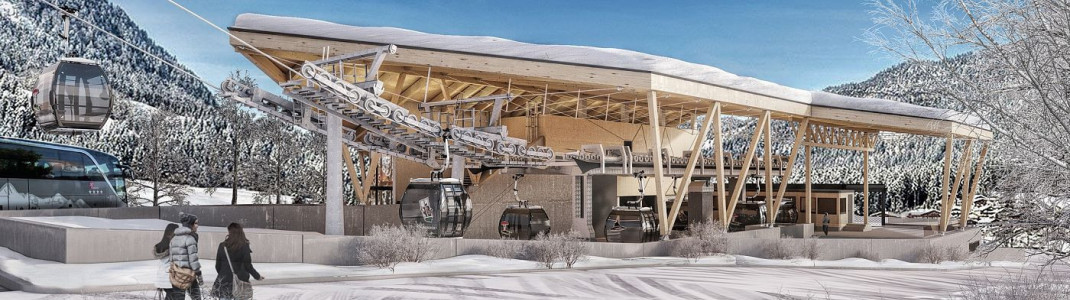 Die neue Gondel in Söll steht ganz im Thema des Hexenwassers.