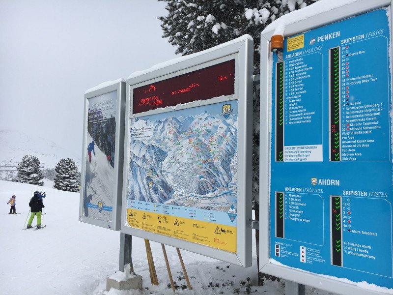90 Prozent aller Pisten und Lifte geöffnet waren bei unserem Test am letzten Wochenende der Weihnachtsferien in Mayrhofen.