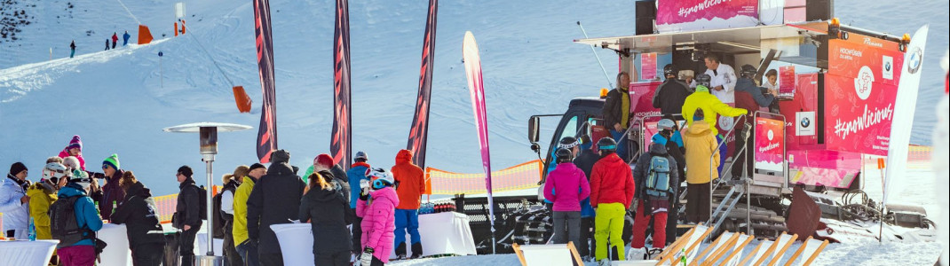 SNOWLICIOUS vereint Pistenspaß, Gaumenfreuden und Entertainment.