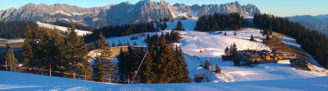 Tolle Pisten in der SkiWelt (21.12.2016)