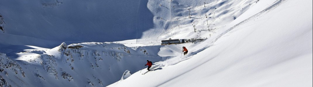 Blick auf den Rettenbachgletscher