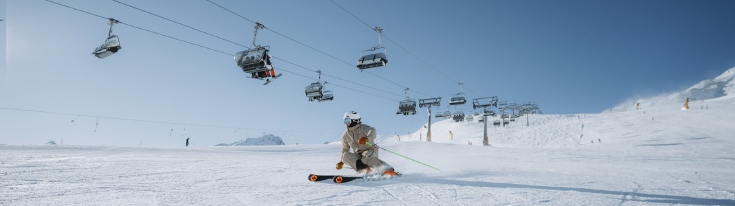 Am Giggijoch wird die Silberbrünnl-Bahn aktuell erneuert (rechte Bahn im Bild).