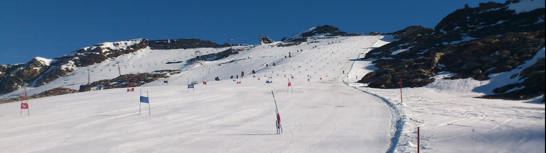 Im Sommer sind auch immer wieder Profiteams am Mölltaler Gletscher zu Gast.
