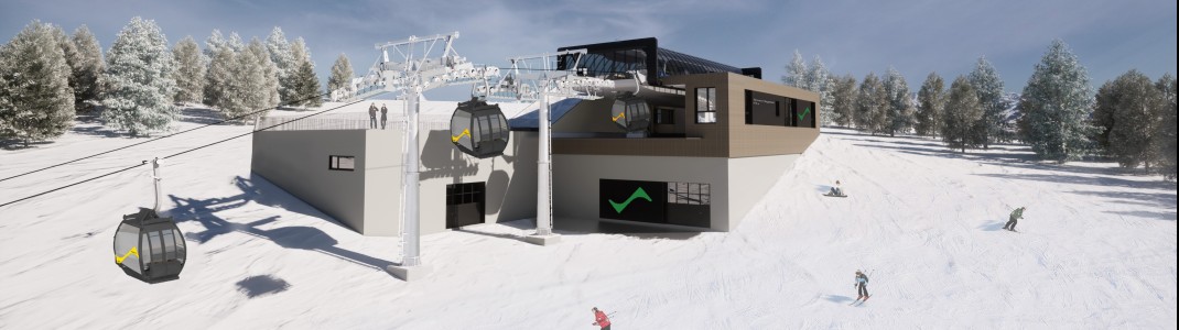 Die neue 10er-Gondelbahn wird Schladming und Rohrmoos verbinden.