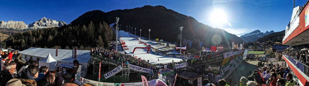 Am 17. und 18. Dezember 2017 treten die besten Riesenslalomfahrer der Welt beim Audi FIS Ski World Cup der Herren in Alta Badia an