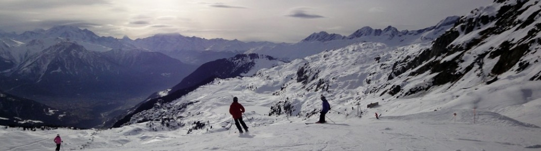 Abfahrt am Schönbiel Lift! Einfache Pisten finden sich an allen wichtigen Liften im Skigebiet.