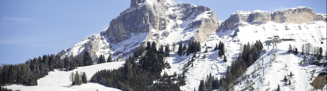 In Alta Badia gibt es durchaus auch Abfahrtsmöglichkeiten abseits der Pisten.