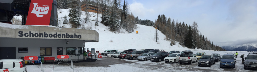Die Schneedecke im Tal ist bei unserem Besuch Ende Februar nicht so dick wie in den letzten Jahren
