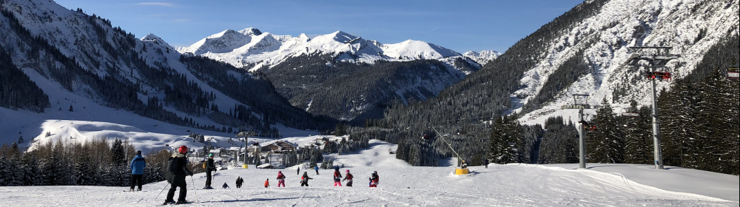 Die Abfahrt am Egghof Sunjet ist ideal für Kinder und Anfänger.