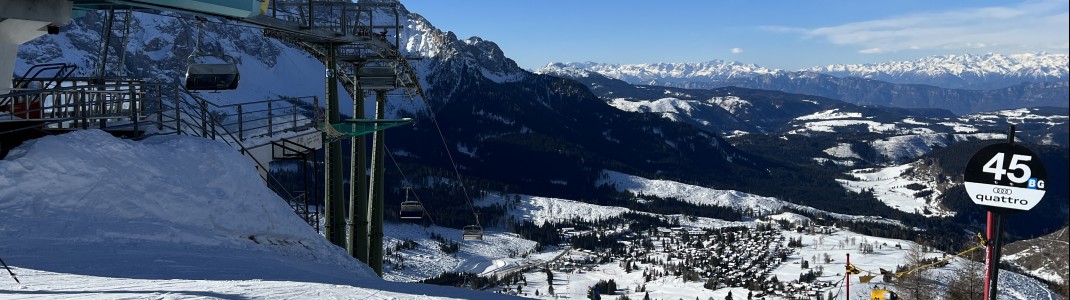 Bis zur Bergstation Paolina sollten nur Könner fahren.