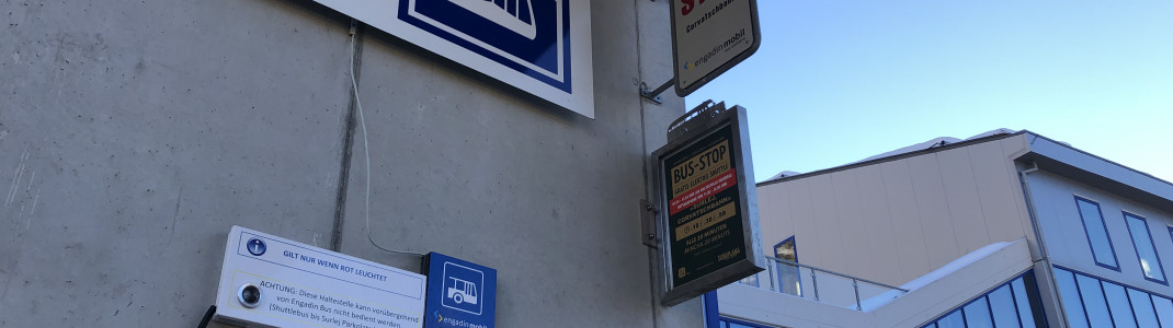 Die Talstationen sind ganz bequem mit dem Bus erreichbar.