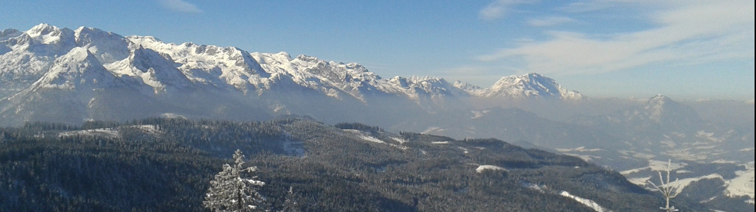Das Skigebiet erstreckt sich bis auf 1.620 Meter