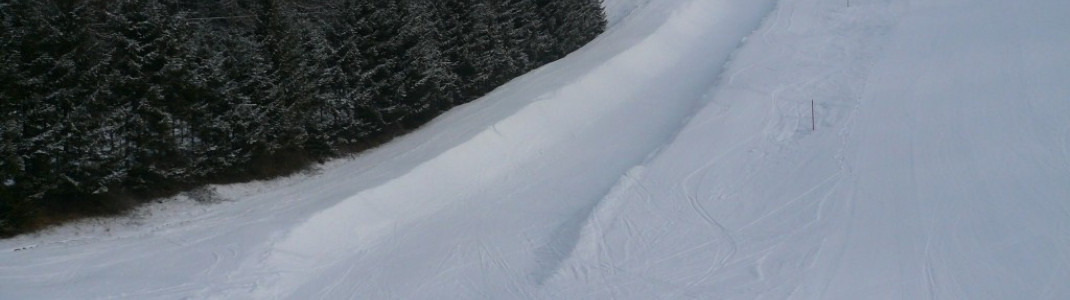 Halfpipe an der Wettersteinbahn