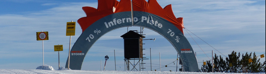 Ein Highlight für alle Könner: die Inferno-Piste