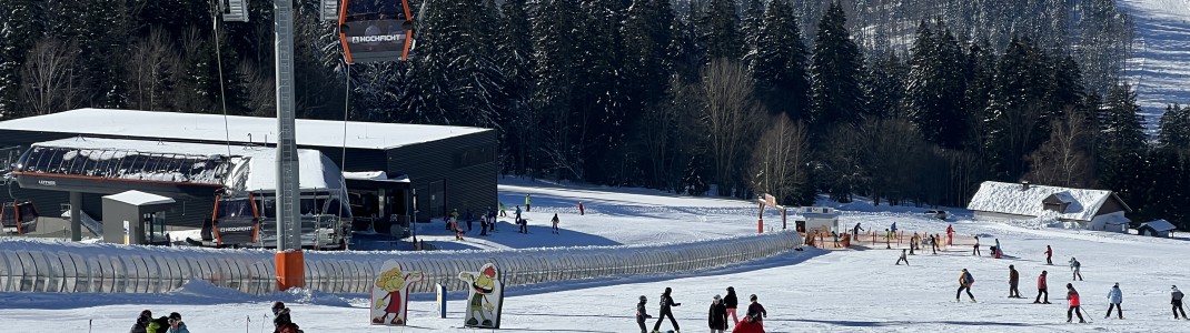 Neben der Reischlberg-Mittelstation befindet sich ein schönes Übungsareal.