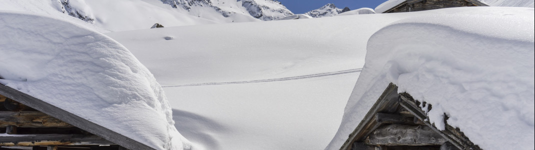 Im Februar 2016 lagen in Ischgl am Berg durchschnittlich 92 cm Schnee