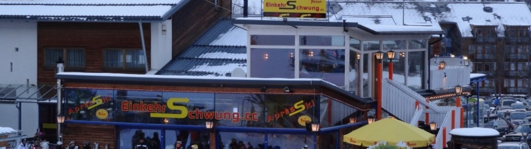 Aprés Ski im Einkehrschwung an der Talstation