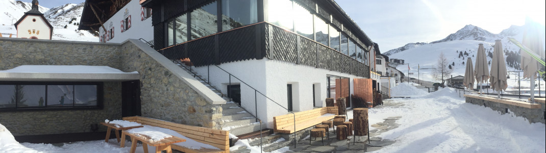 Die Schlossbar unterhalb des Jagschlosses ist Ziel für einen gediegenen Après Ski Abend