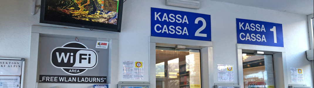 Ladurns bietet seinen Gästen verschiedene Skipass-Varianten.