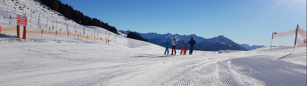Kinder zahlen nur die Hälfte für den Skipass.