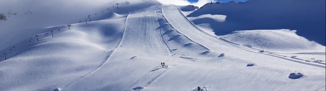 Der Mölltaler Gletscher bietet tolle Pistenbedingungen bis ins späte Frühjahr.