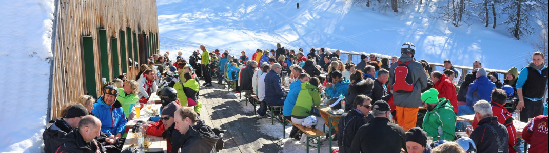 Hier genießt man gerne die Sonne