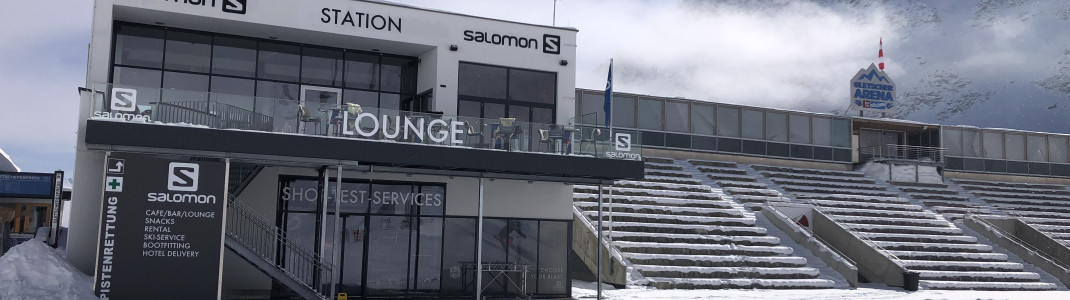 Am Rettenbachgletscher befindet sich ein permanentes Testcenter.