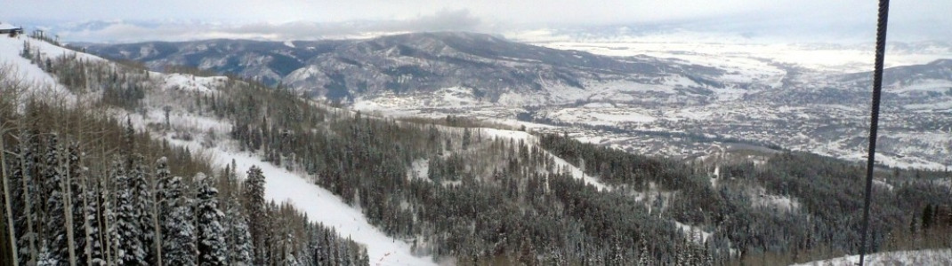 Storm Peak North-Abfahrt unterhalb des "Storm Peak Express"!