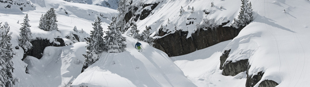 Im Februar 2016 lag die durchschnittliche Schneehöhe bei 245cm