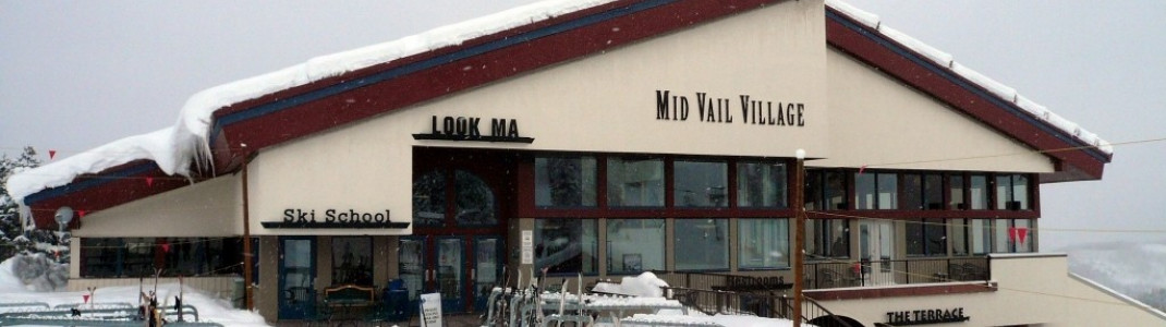 In Mid Vail trifft sich, wer nach Liftschluss nicht sofort ins Tal will!