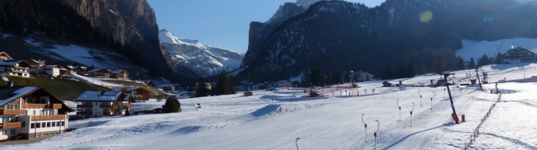 Flache Übungslifte (Nr. 32,34,36 und 40) in Wolkenstein