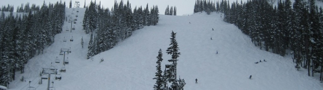 Piste G.S. an der Talstation des Harmony Express Sessellifts!