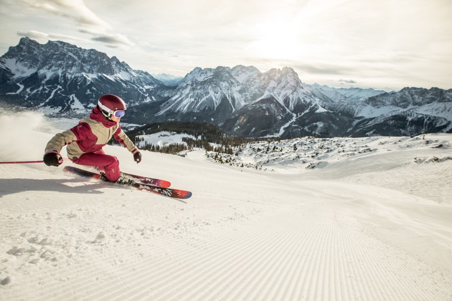 In der Tiroler Zugspitz Arena erwarten dich 143 bestens präparierte Pistenkilometer.