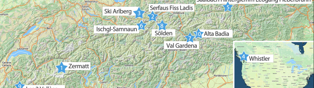 Unser Ranking hat 2019 einen neuen Spitzenreiter: Zermatt!
