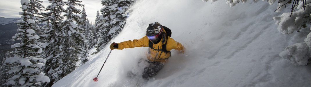Treeskiing und Off-pist Skiing sind in Aspen Mountain ein großartiges Erlebnis.