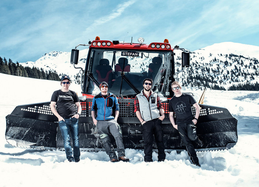 Eine Fahrt mit dem Pistenbully - der geheime Traum vieler Wintersportler