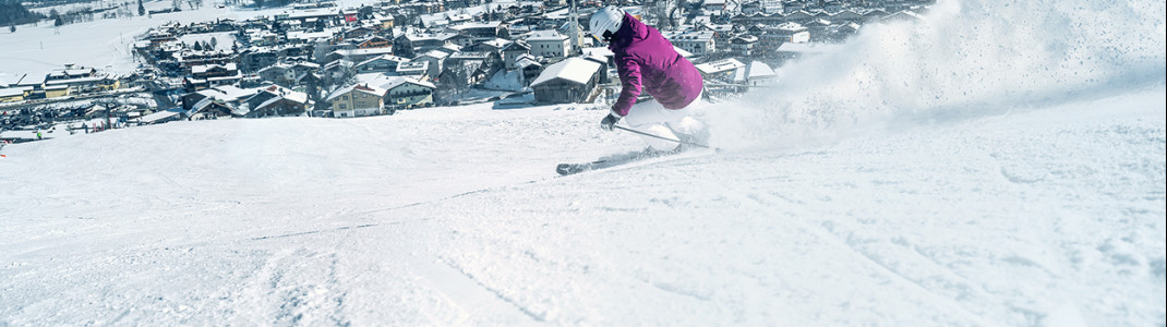 Beliebt bei Familien: Das Skigebiet am Maiskogel mit seinen vielen blauen Abfahrten.