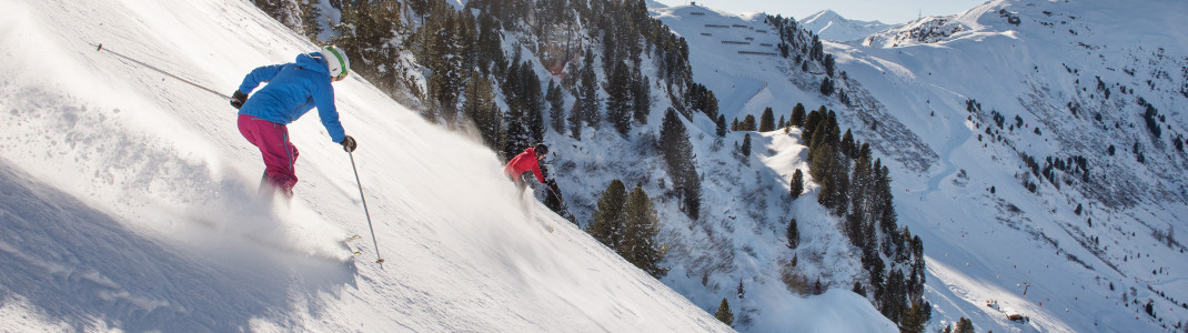 Mayrhofen hat vor allem für fortgeschrittene Fahrer sehr viel zu bieten.