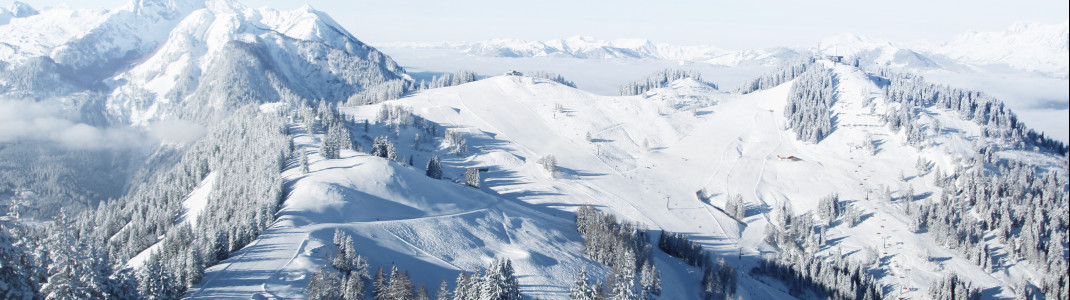 Blick auf Hirschkogel und Gernkogel in St. Johann Alpendorf