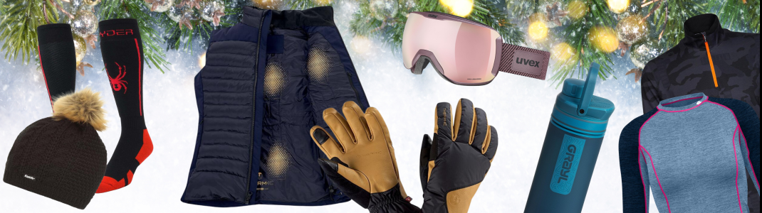 Über diese Geschenke freut sich jeder Wintersportler.