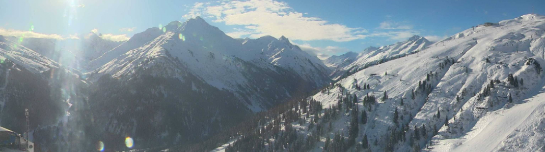 In St. Anton zeigte sich die Sonne zuletzt am 21. Dezember. Seitdem gab es 18 Zentimeter Neuschnee. Für die Weihnachtsfeiertage wird hier traumhaftes Skiwetter erwartet.