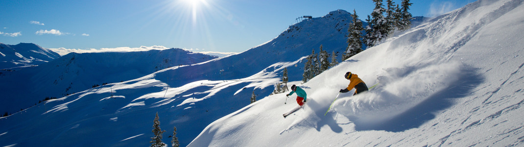 Im größten Skigebiet Kanadas sind die Möglichkeiten für Wintersportler schier unendlich.